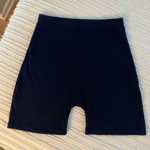 Brandy Melville Navy Biker shorts